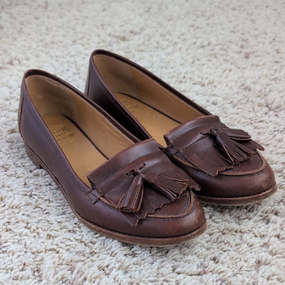 Brown Tassel Loafers
